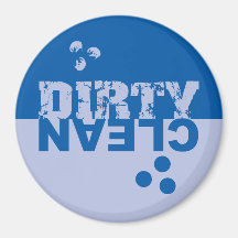 Blue Dishwasher Magnet