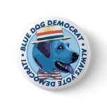 Blue Dog Democrat Button 