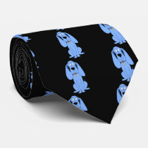Blue Dog. Hound. Custom Ties