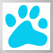 Blue Dog Paw