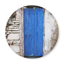 BLUE DOOR  Old Town of Chania, Crete Magnets
