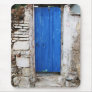 BLUE DOOR  Old Town of Chania, Crete Mousepad