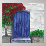 blue door Poster posters