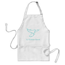 Blue Dove Apron