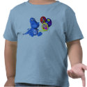 Blue Dragon And Balloons Cute Kids T-Shirt