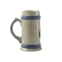Blue Dragon Biting Tail Mug
