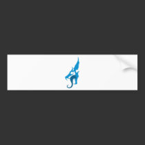 Blue Dragon Logo bumper stickers
