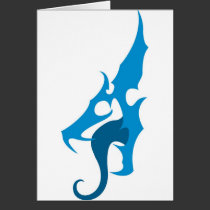 Blue Dragon Logo cards