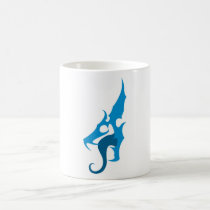 Blue Dragon Logo mugs