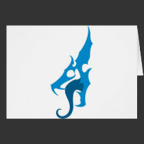 Blue Dragon Logo cards