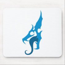 Blue Dragon Logo mousepads
