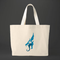 Blue Dragon Logo bags