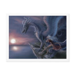 Blue Dragon Post Card
