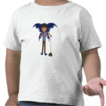 Blue Dragon Winged Musical Boy Faerie t-shirts