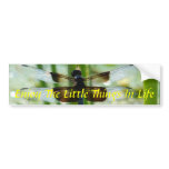 Blue Dragonfly Bumper Sticker
