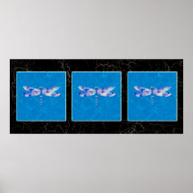 Blue Dragonfly Posters