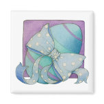 Blue Easter Egg Magnet