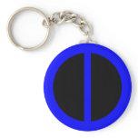 Blue Equality Keychain