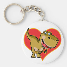 Blue eye Dino Keychain