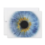 Blue Eyeball invitations