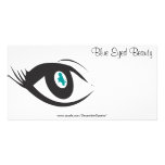 Blue Eyed Beauty Photo Card Template