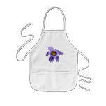 Blue Eyed Grass ~ baby bib aprons