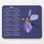 Blue Eyed Grass Calendar ~ mousepad