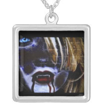 Blue Eyed Vamp Custom Necklace