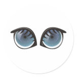 Blue Eyes Cartoon stickers
