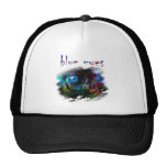 blue eyes trucker cap