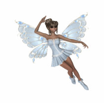 Blue Fairy Pin Photo Sculpture