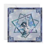 Blue Fairy Septagram Invitations