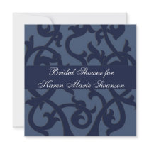 Blue Fancy Invitation