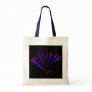 Blue Fantasia In Natural And Navy Tote Bag