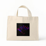 Blue Fantasia In Natural Canvas Bags