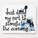 Blue Fashion Mousepad