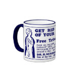Blue "FAT TREATMENT" Coffee Mug