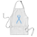 Blue Feet Awareness Ribbon aprons