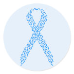 Blue Feet Awareness Ribbon