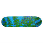 Blue Fern skateboard