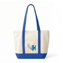 Blue Fish Bag