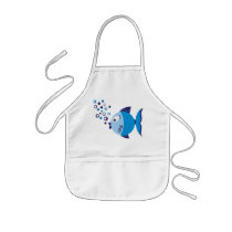 Blue Fish Kids Apron