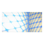 Blue Fishnets photo cards