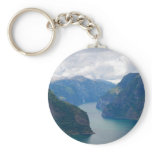 Blue Fjord Dream Keychain