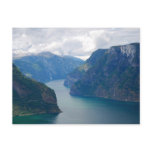 Blue Fjord Dream Postcard