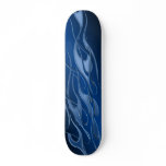 Blue Flame Skate Board