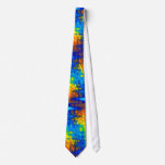 Blue Flame Neck Ties