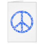 Blue Floral Peace