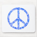 Blue Floral Peace