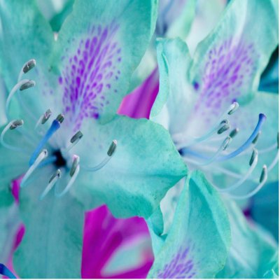 Blue Floral Photo Sculpture by WeddingsBest